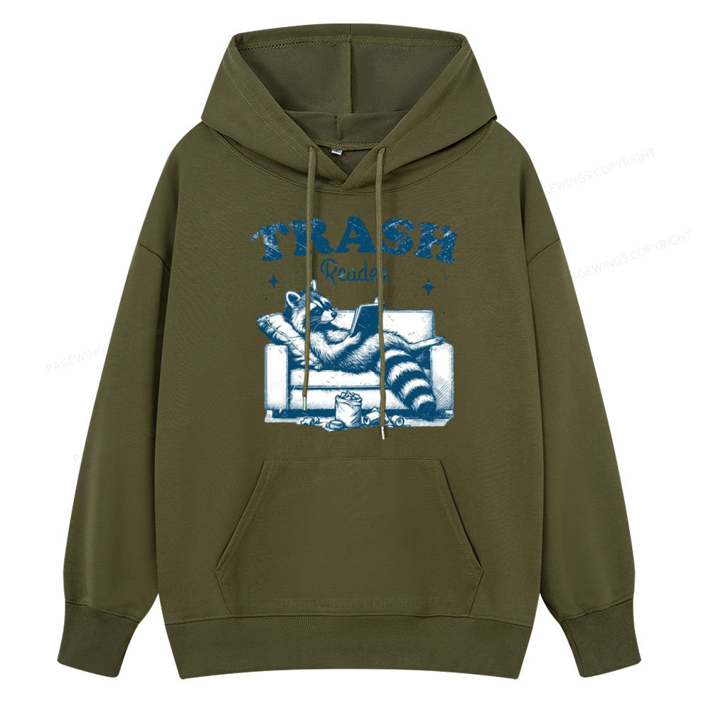 Pagewings Trash Reader Unisex Classic Hoodie