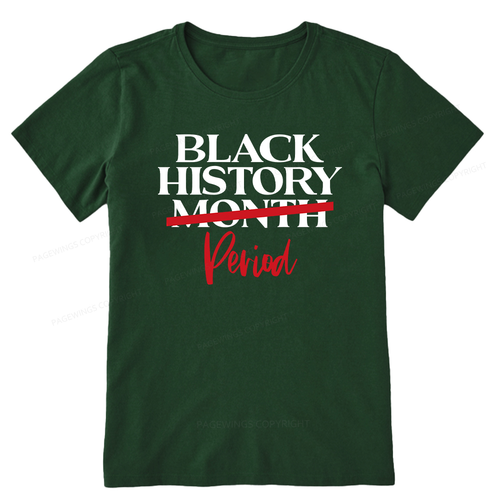 Pagewings Black History Month Period Unisex Classic T-shirt