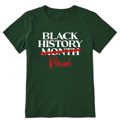 Pagewings Black History Month Period Unisex Classic T-shirt
