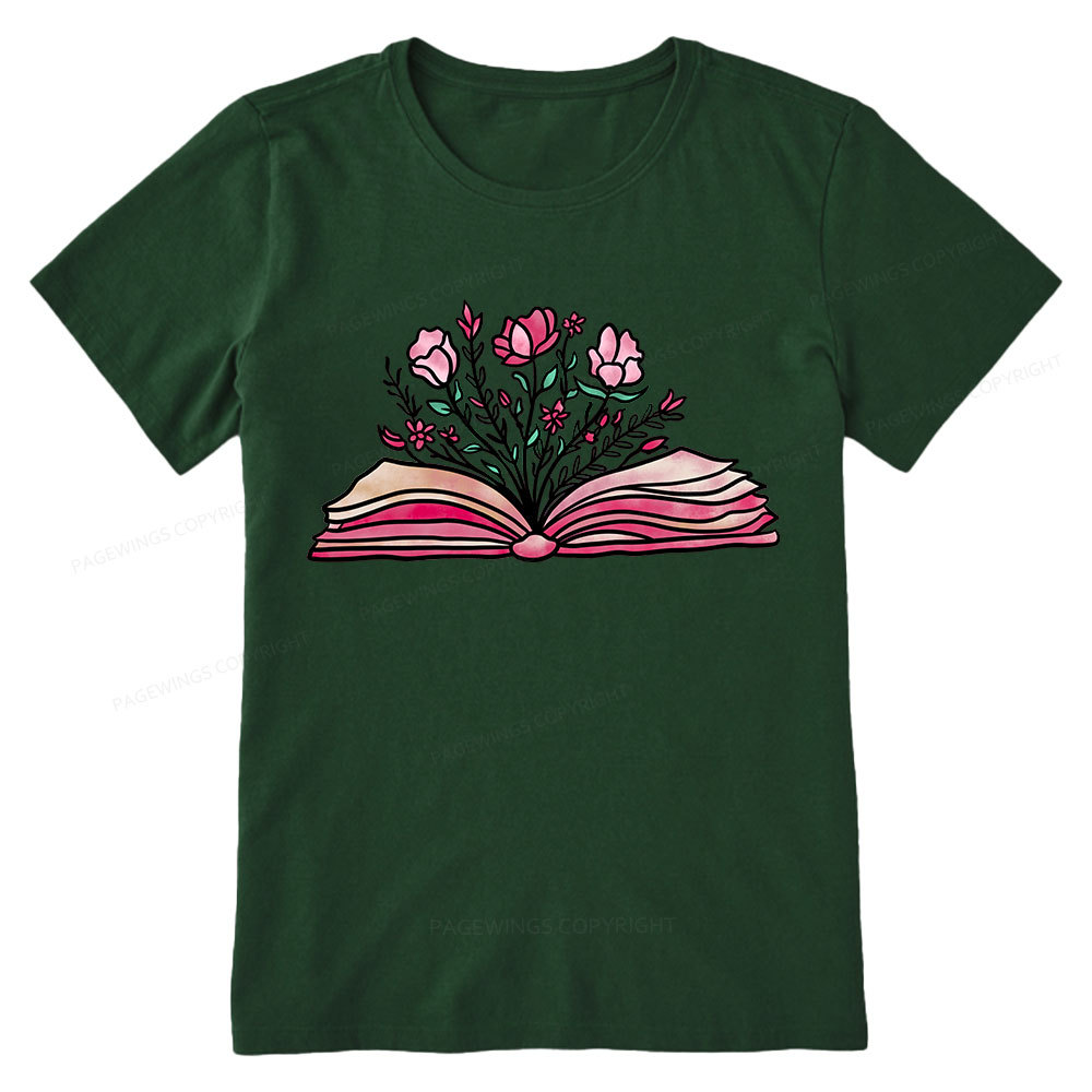 Pagewings Booktrovert Definition Funny Book Lover Png Unisex Classic T-shirt