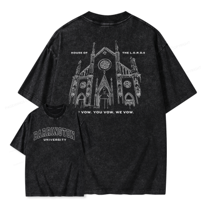 Pagewings Dark Romance Lover Unisex Washed T-shirt