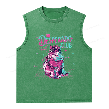 Pagewings Sci Fi Fan Unisex Washed Tank Top