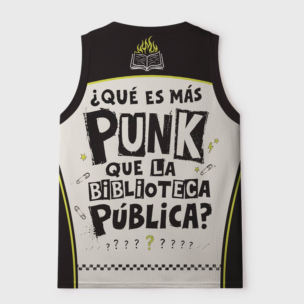 Pagewings Public Libraries Unisex Mesh Tank Top