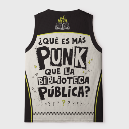 Pagewings Public Libraries Unisex Mesh Tank Top