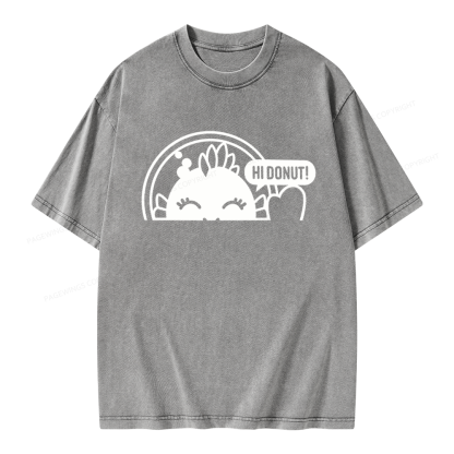 Pagewings Sci-Fi Book Lover Unisex Washed T-shirt