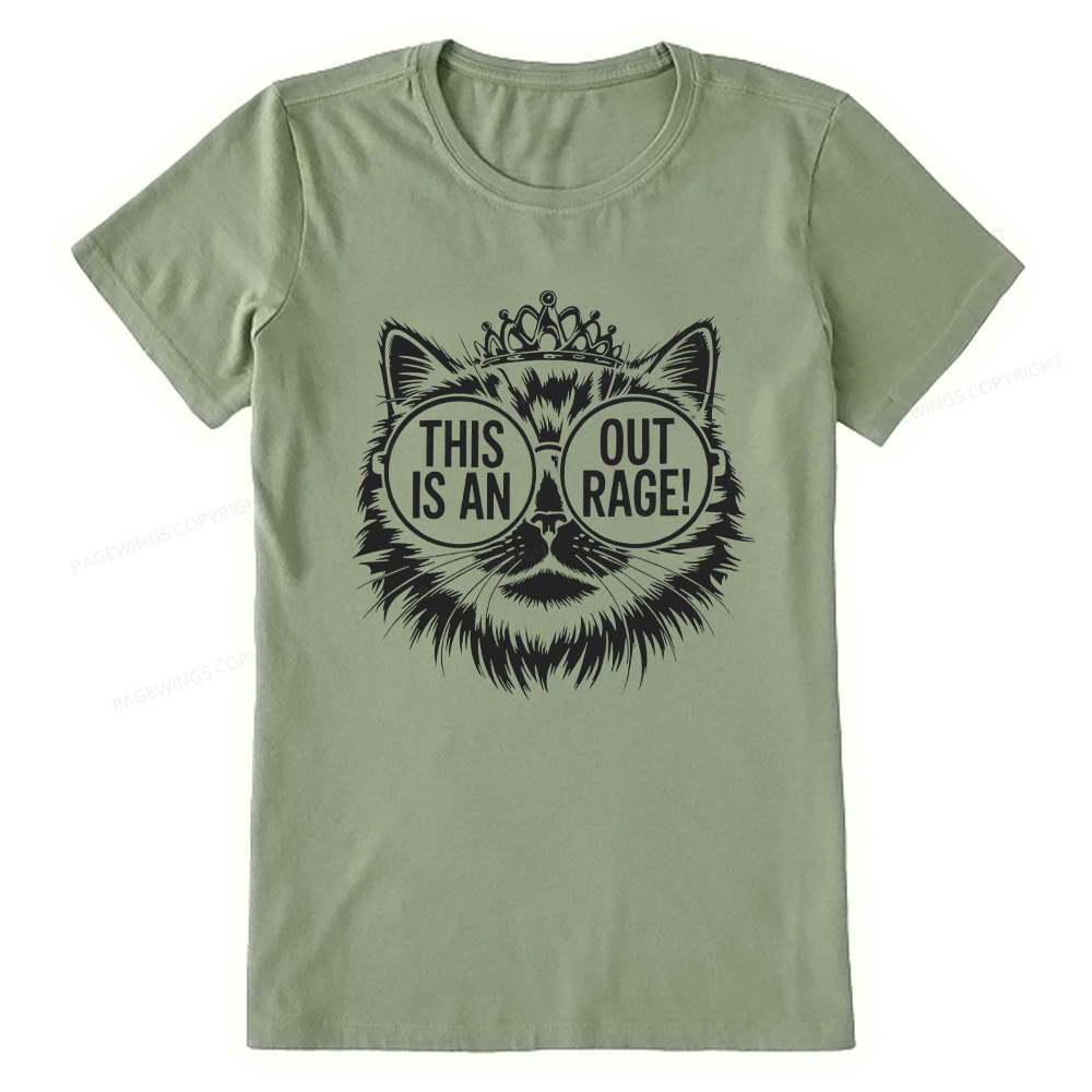 Pagewings This Is An Outrage Unisex Classic T-shirt