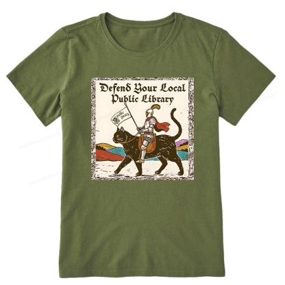Pagewings Defend Your Local Public Library Unisex Classic T-shirt