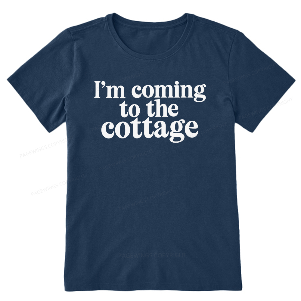 Pagewings I'm Coming To The Cottage Unisex Classic T-shirt