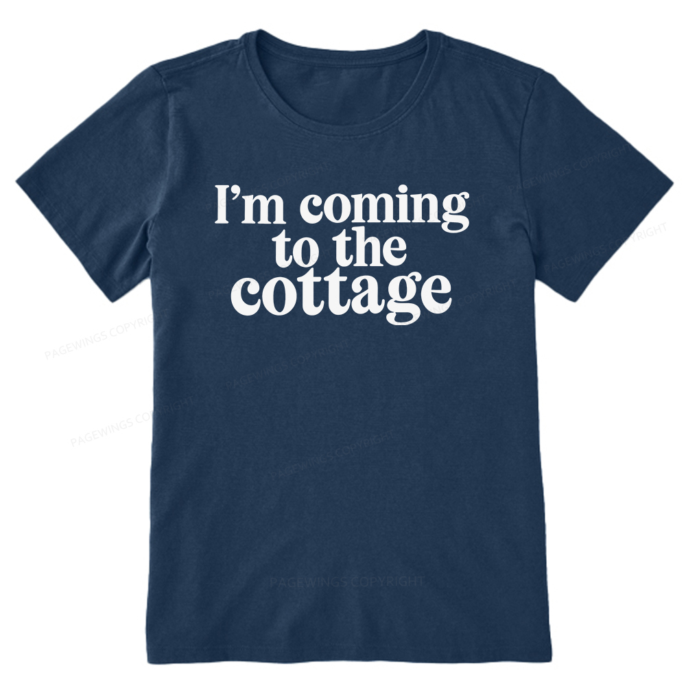 Pagewings I'm Coming To The Cottage Unisex Classic T-shirt