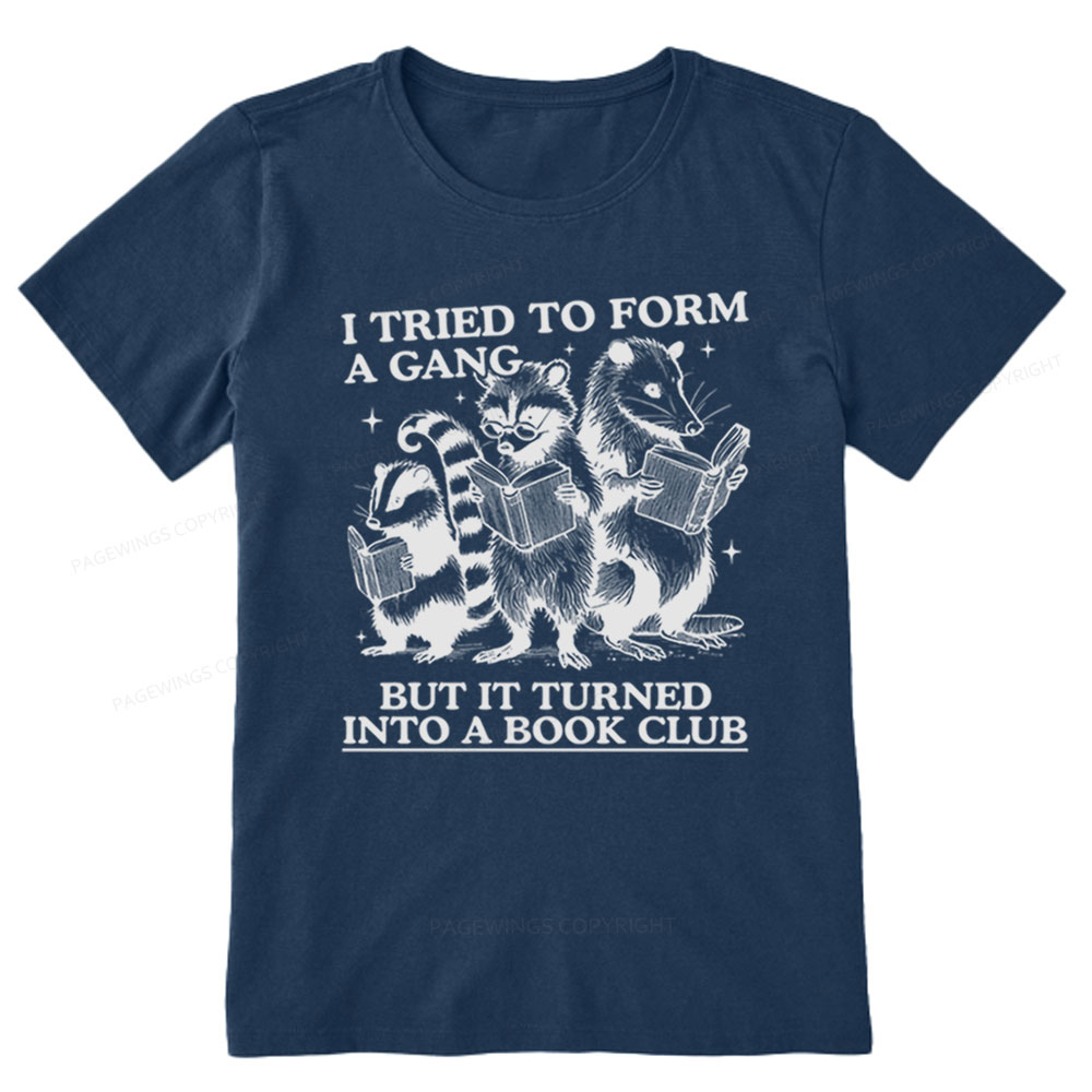 Pagewings A Gang Turn Into A Book Club Unisex Classic T-shirt