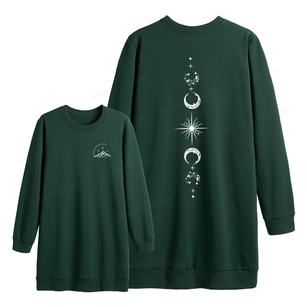 Pagewings Hello Feyre Darling Sweatshirt Dress