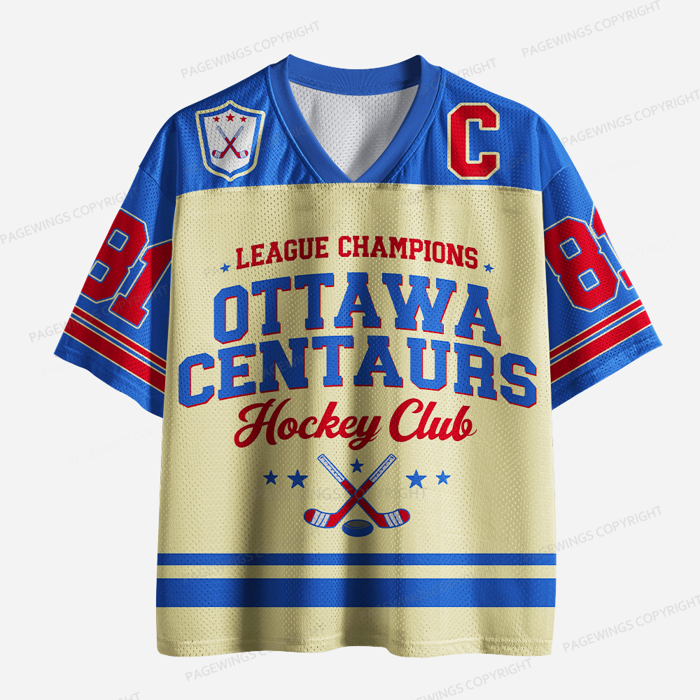 Pagewings Hockey Romance Unisex Mesh Jersey