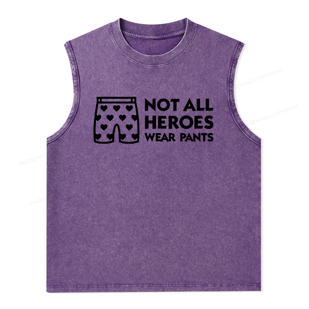 Pagewings Sci-Fi Book Lover Unisex Washed Tank Top