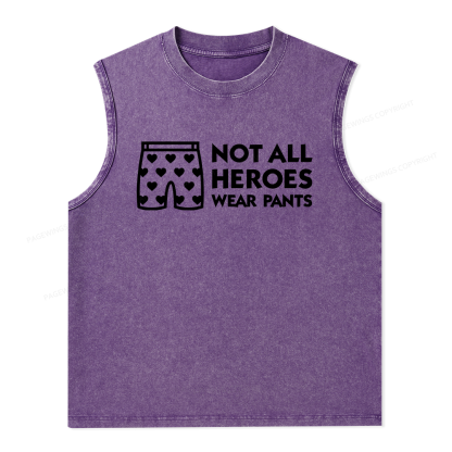 Pagewings Sci-Fi Book Lover Unisex Washed Tank Top