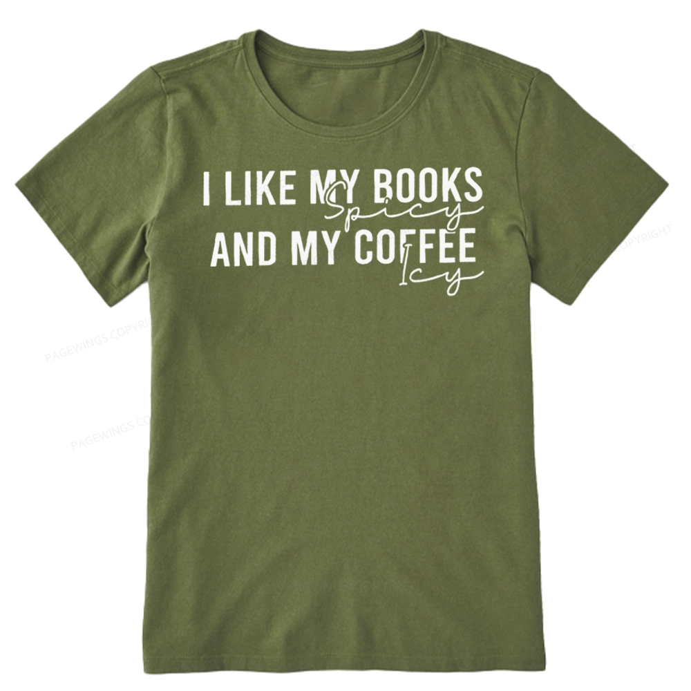 Pagewings I Like My Books And My Coffee Unisex Classic T-shirt