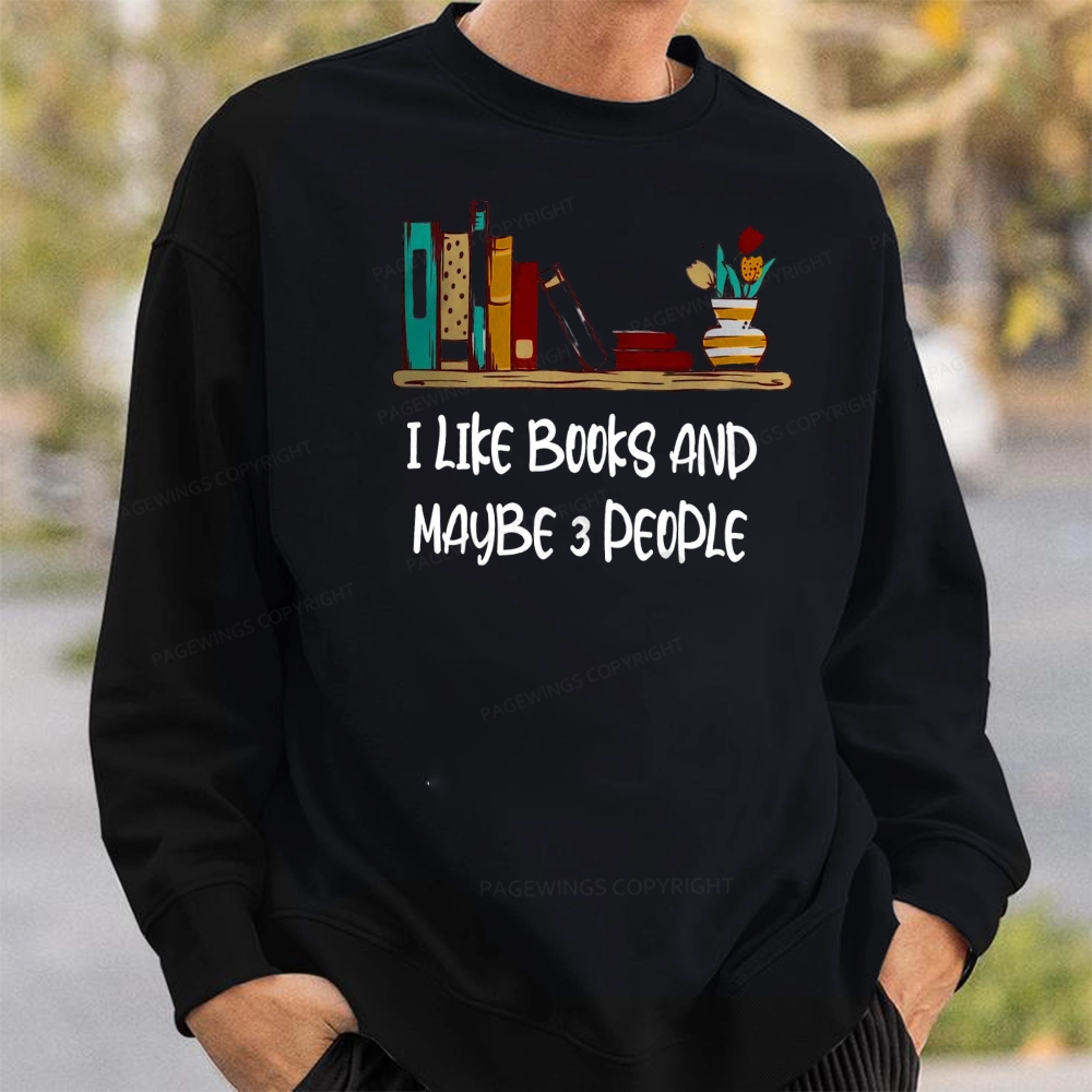 Pagewings  I Like Books World Unisex Classic Sweatshirt