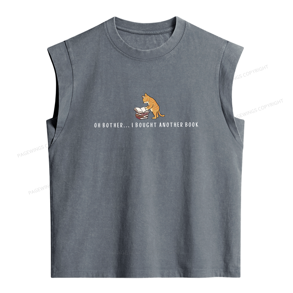 Pagewing Book Lover Women's Washed Tank Top