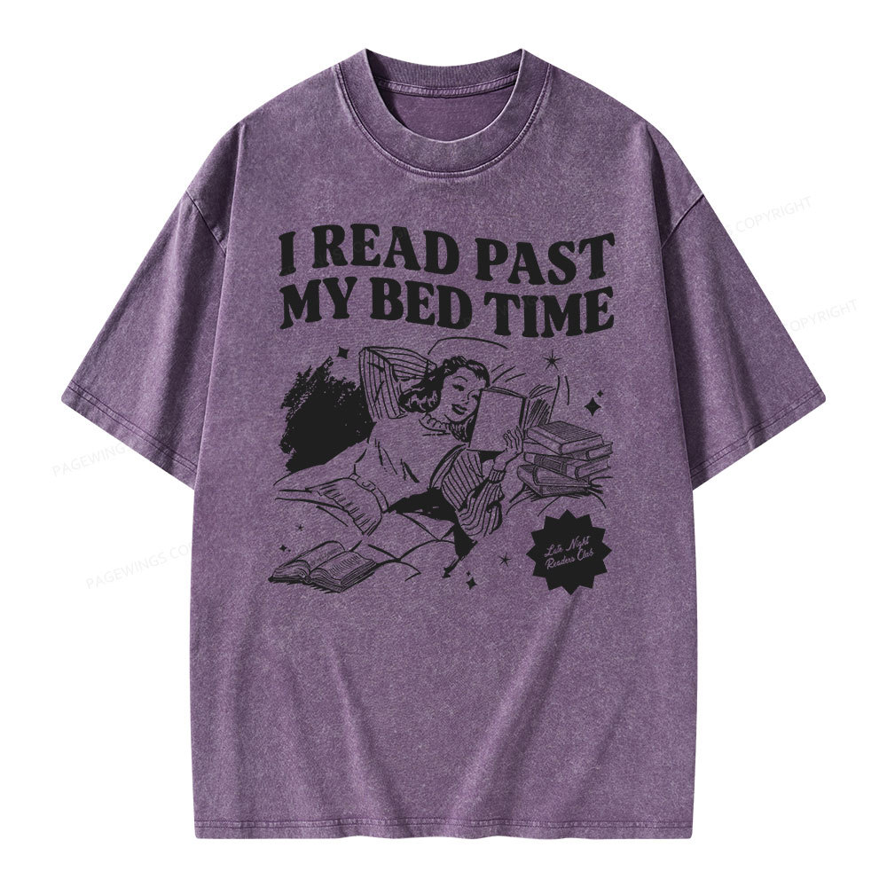 Pagewing  Book Club Sweatshirt  Unisex Washed T-shirt