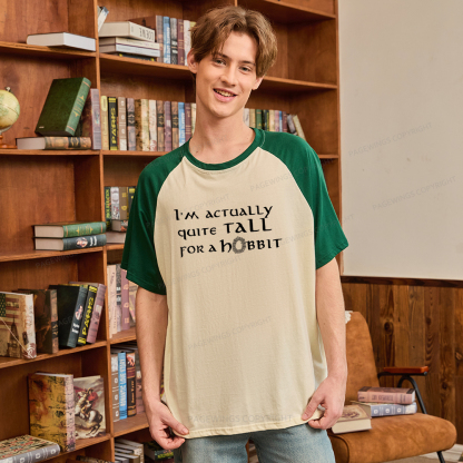 Pagewings I'm Actually Quite Tall Raglan T-shirt