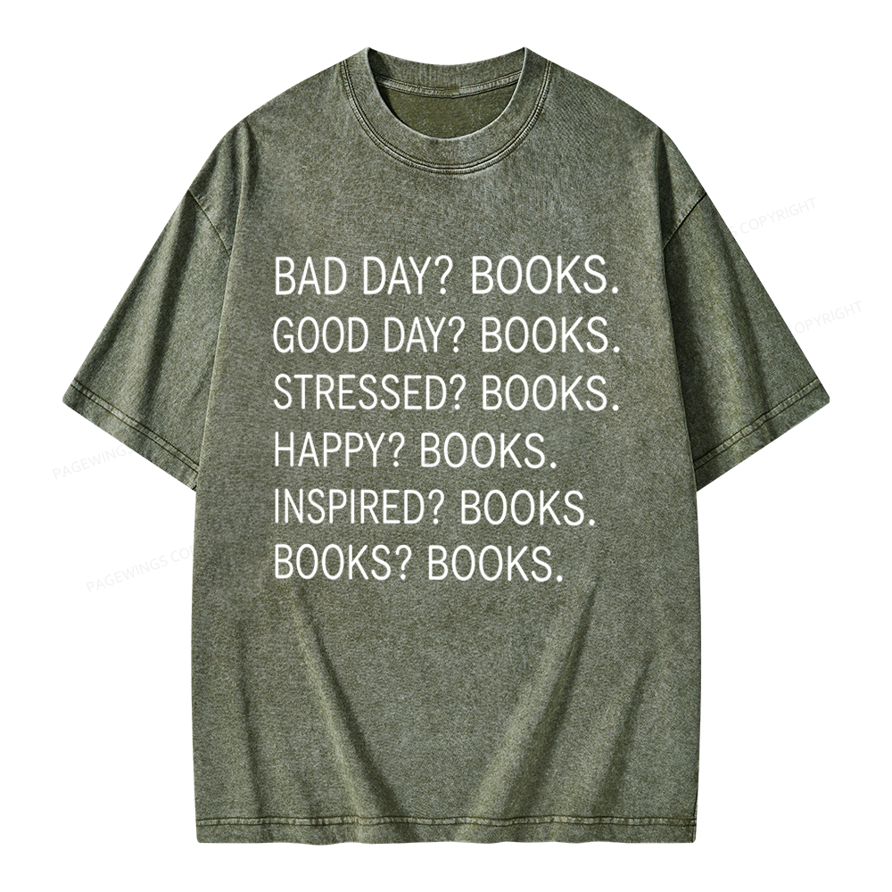 Pagewings Bookish Unisex Washed T-shirt