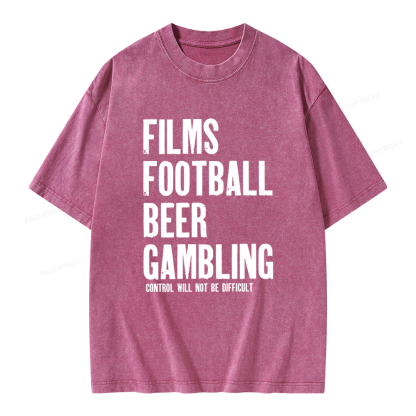 Pagewings Dystopia Quote Unisex Washed T-shirt