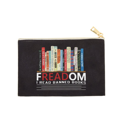 Pagewings Freadom I Read Banned Books Pouch