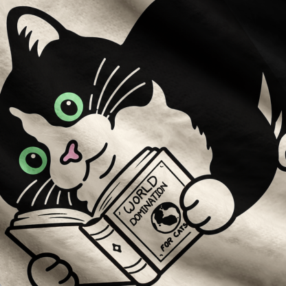 Pagewings Cat Book Lover Women's Cardigan Sweater