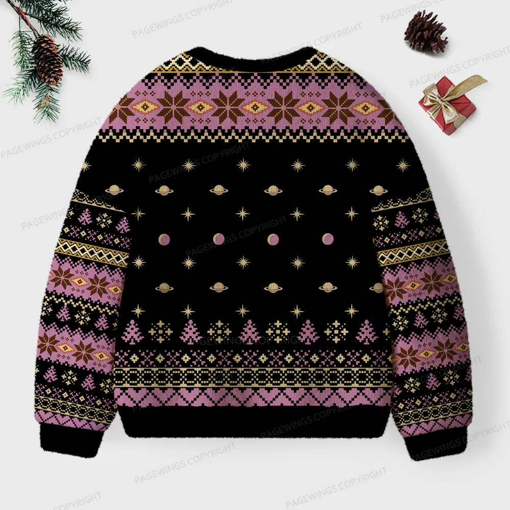 Pagewings he Rise And Fall Of Sanctuary Moon Unisex Ugly Knit Sweatshirt