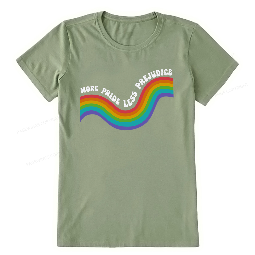 Pagewings More Pride Less Prejudice Unisex Classic T-shirt