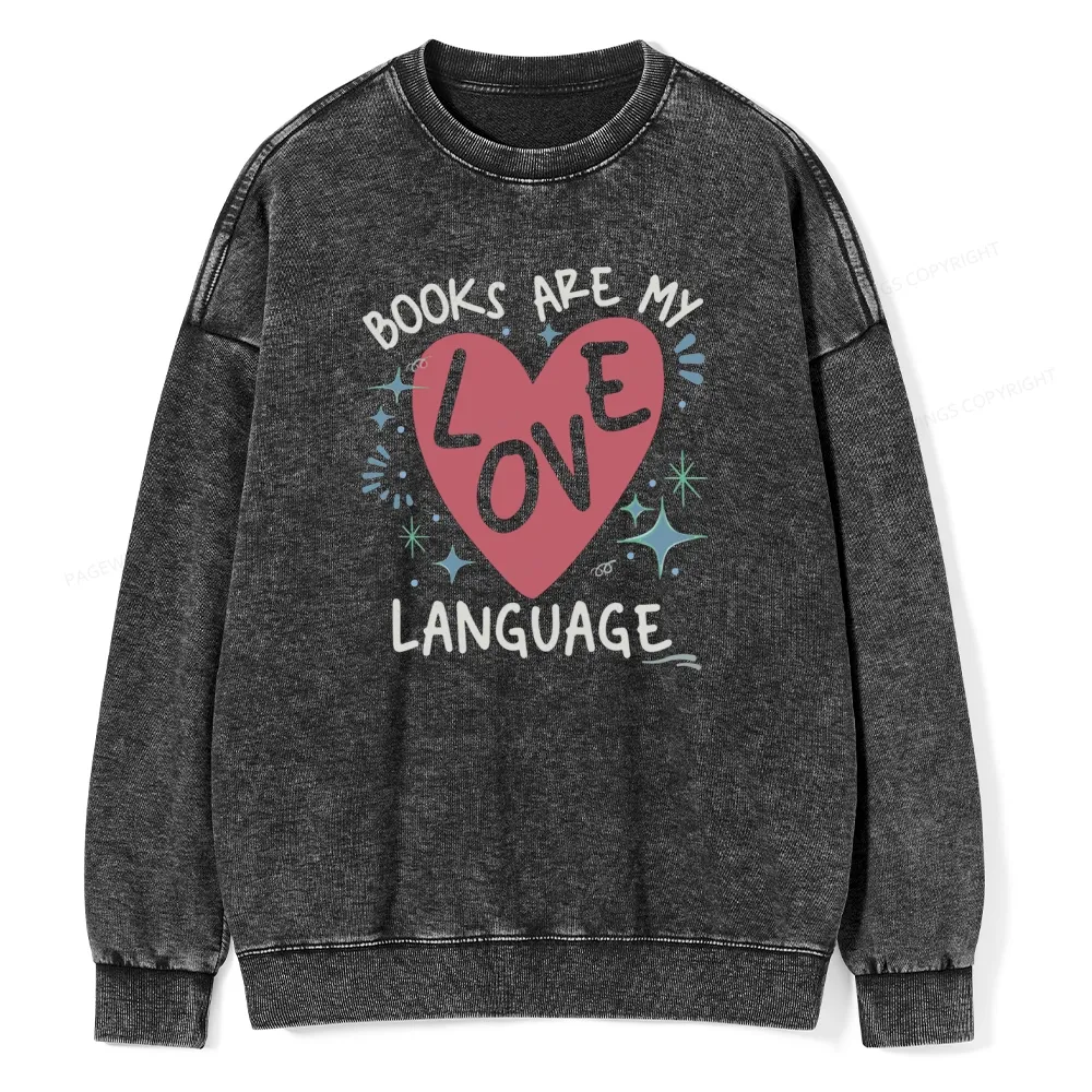 Pagewing Pagewing Save Our Librarys For Keeping Reading Unisex Washed Sweatshirt