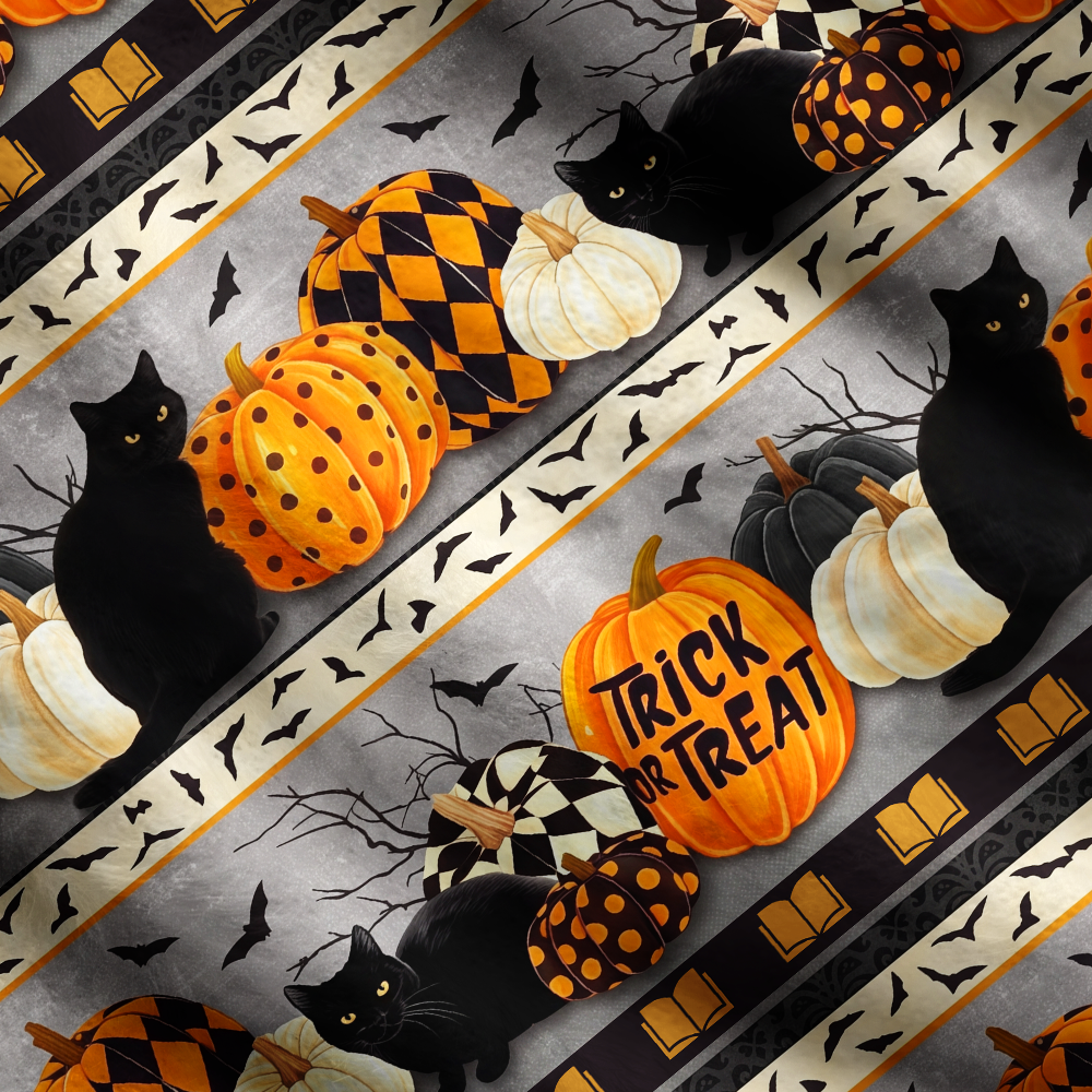 Pagewings Pumpkin cat Women's Cardigan Sweater