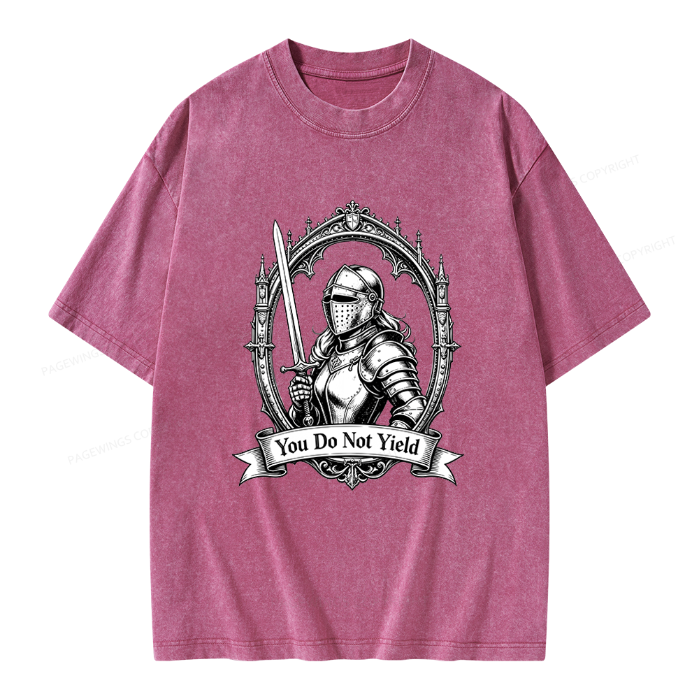 Pagewings Fantasy Book Lover Unisex Washed T-shirt