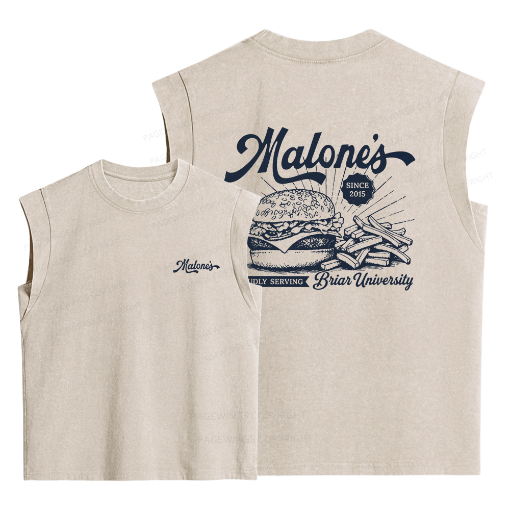 Pagewings Hockey Romance Women's Washed Tank Top