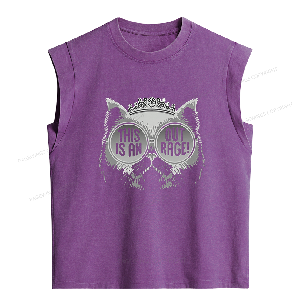 Pagewings Sci Fi Book Lover  Women's Washed Tank Top