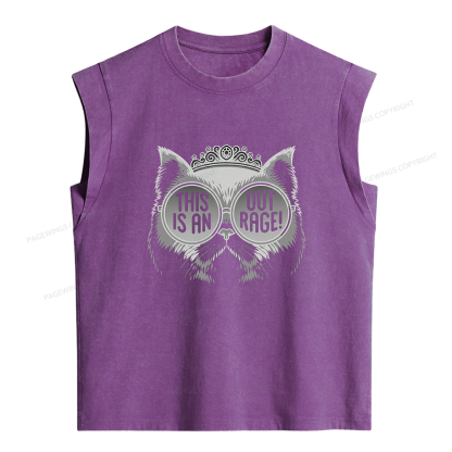 Pagewings Sci Fi Book Lover  Women's Washed Tank Top