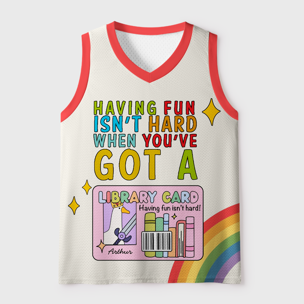 Pagewings When You’ve Got A Library Card Unisex Mesh Tank Top
