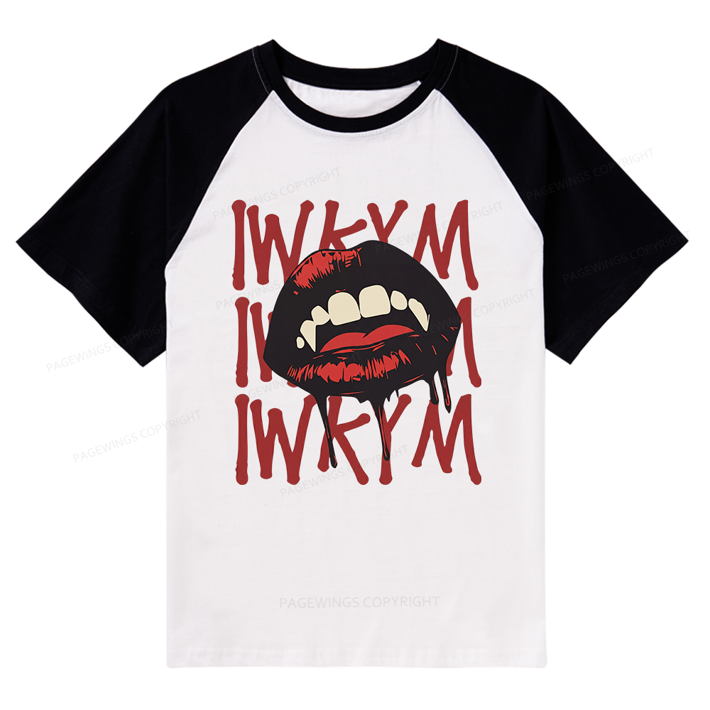 Pagewings Sci-Fi Novel Lover Raglan T-shirt