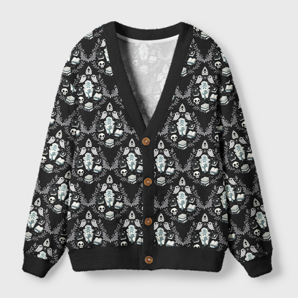 Pagewings Bookish Vibe Light Knit Unisex Cardigan Sweaters