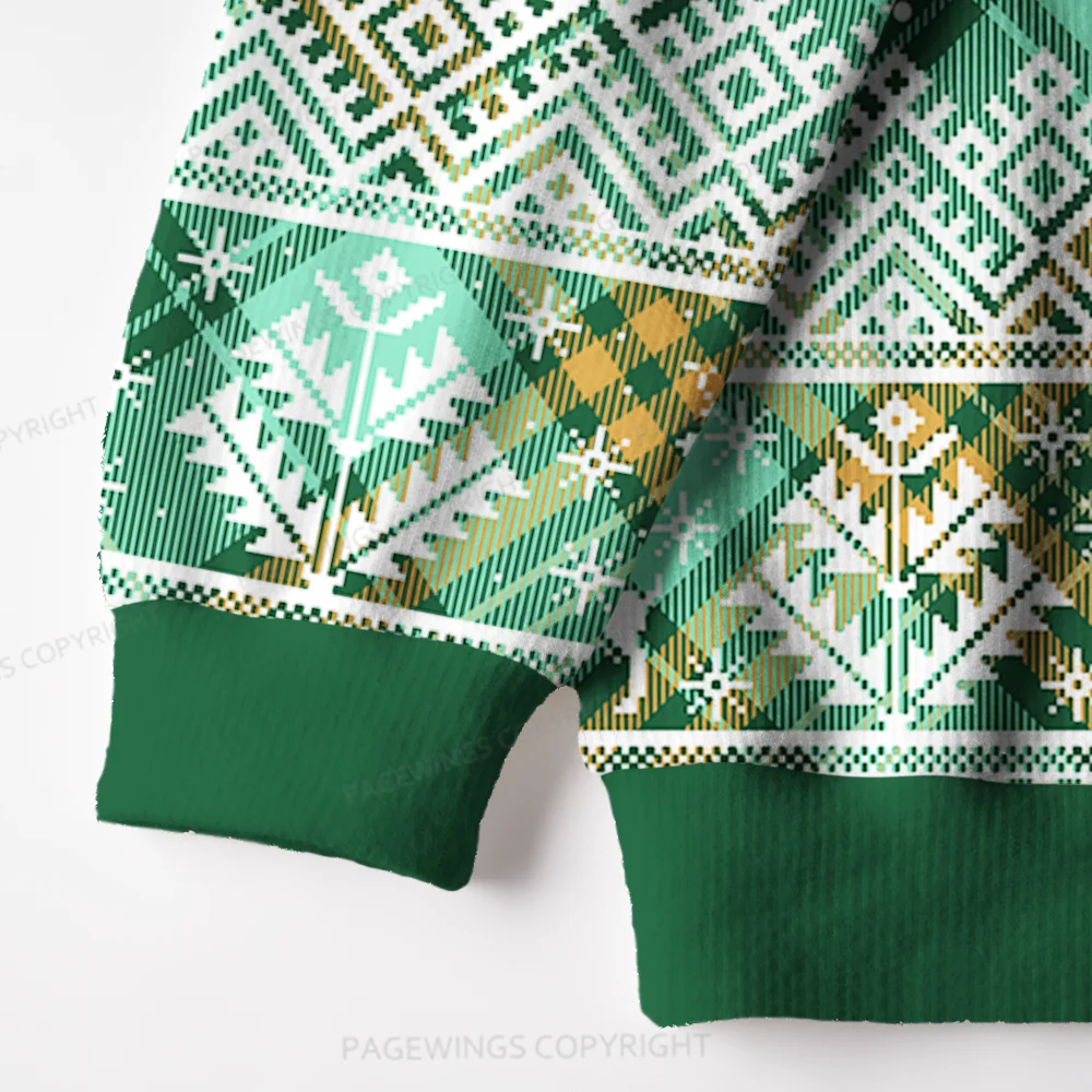 Pagewings What’s More Punk Than The Public Library Unisex Ugly Knit Sweatshirt