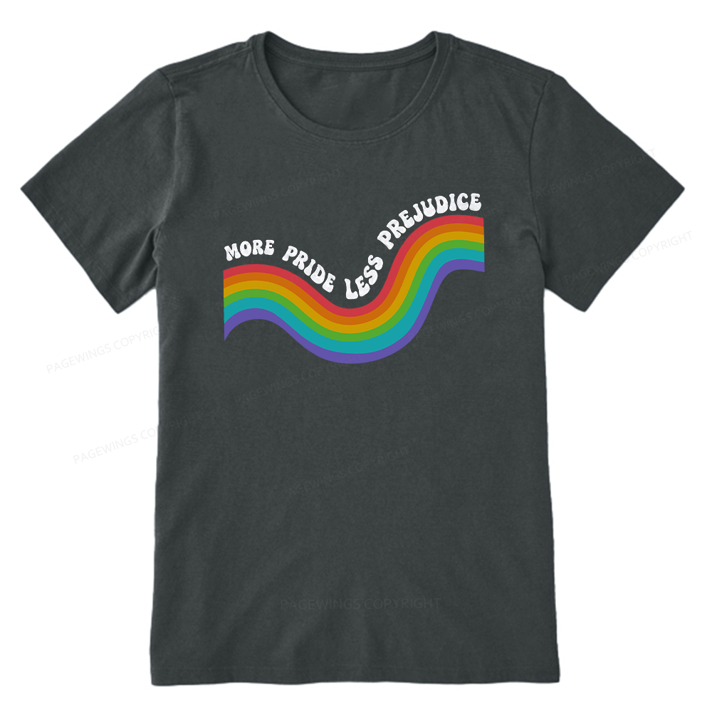 Pagewings More Pride Less Prejudice Unisex Classic T-shirt