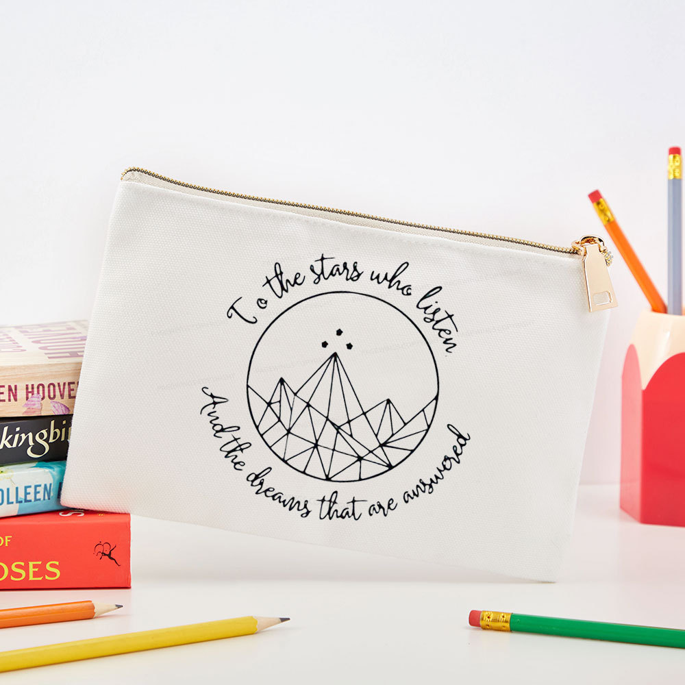 Pagewings To The Stars Who Listen Pouch