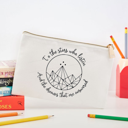 Pagewings To The Stars Who Listen Pouch