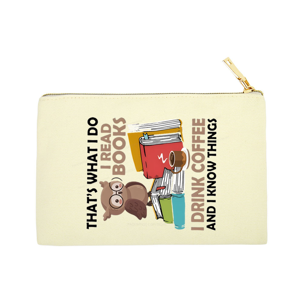 Pagewings That's What I Do I Read Books Pouch