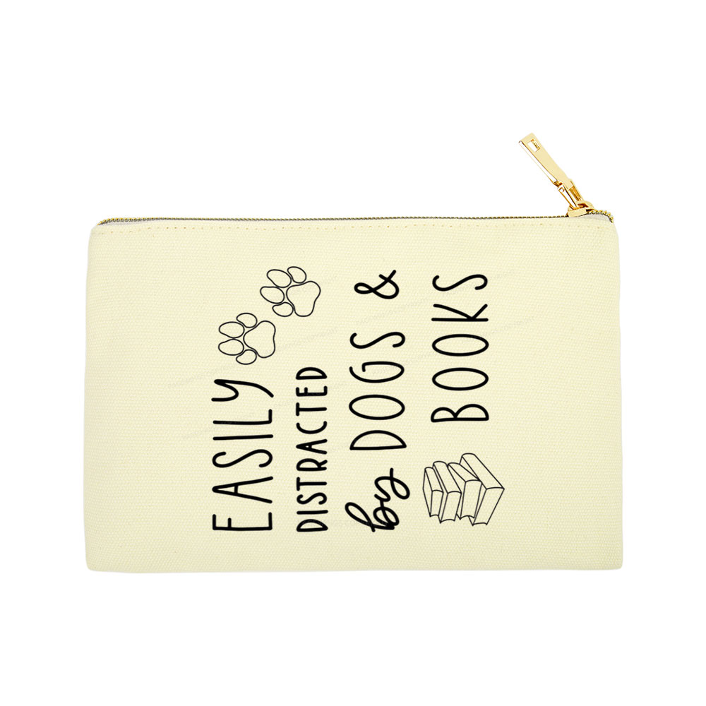 Pagewings Dogs And Books Pouch