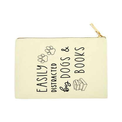 Pagewings Dogs And Books Pouch
