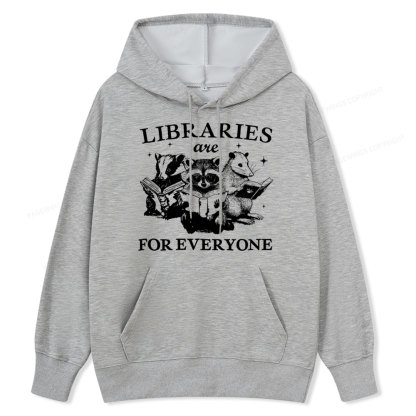 Pagewings Libraries Are For Everyone Unisex Classic Hoodie