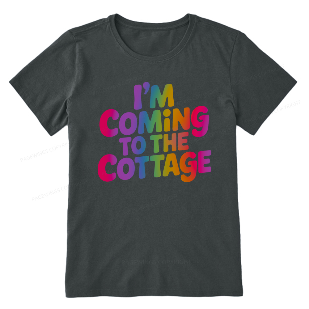 Pagewings I'm Coming To The Cottage Unisex Classic T-shirt