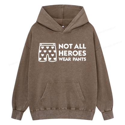 Pagewings Sci-Fi Book Lover Unisex Washed Hoodie