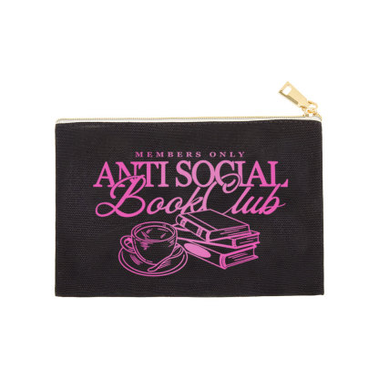 Pagewings Anti Social Book Club Pouch