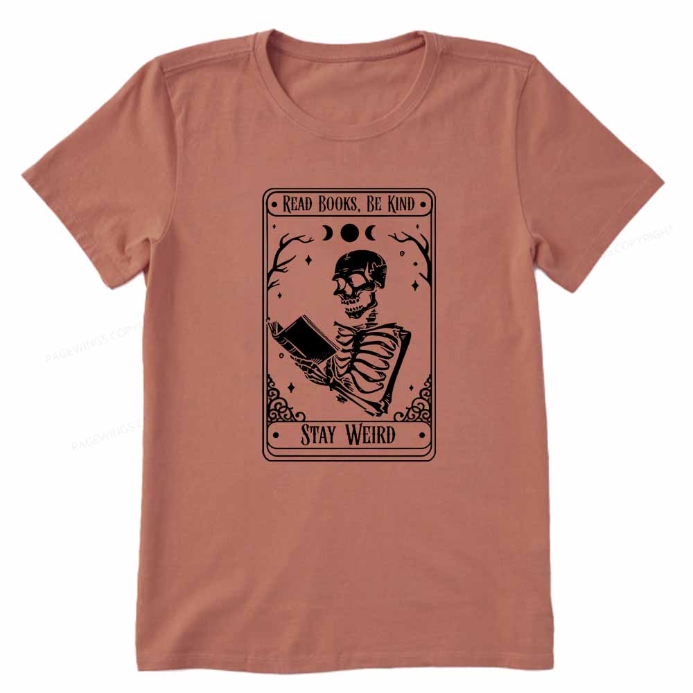 Pagewings Read Books Be Kind Unisex Classic T-shirt